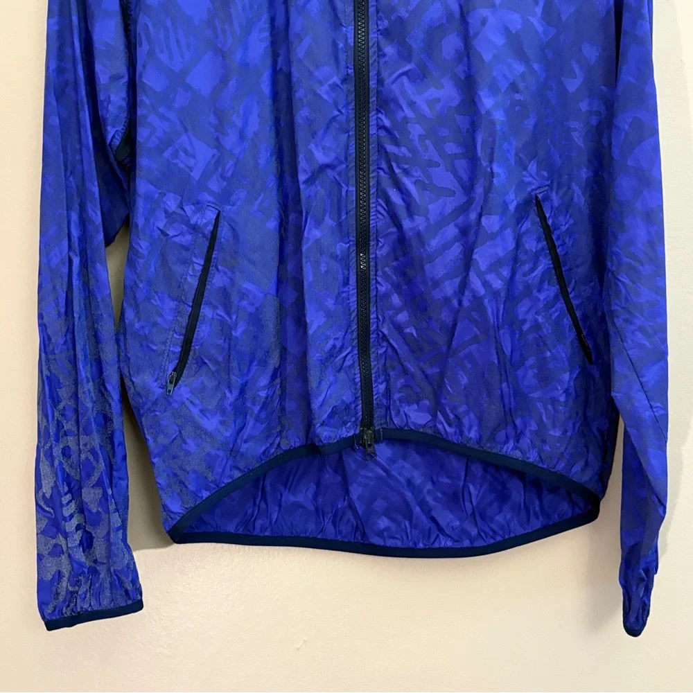 Vintage InSport High-Visibility Blue Reflective Running Jacket – Size Medium EUC - Picture 7 of 14